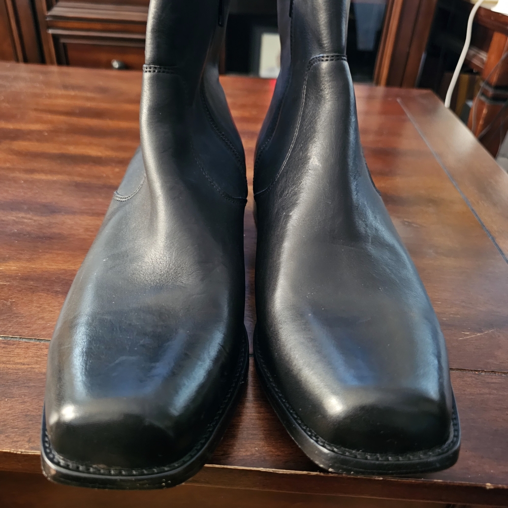 Frye Men's Black Leather Boots